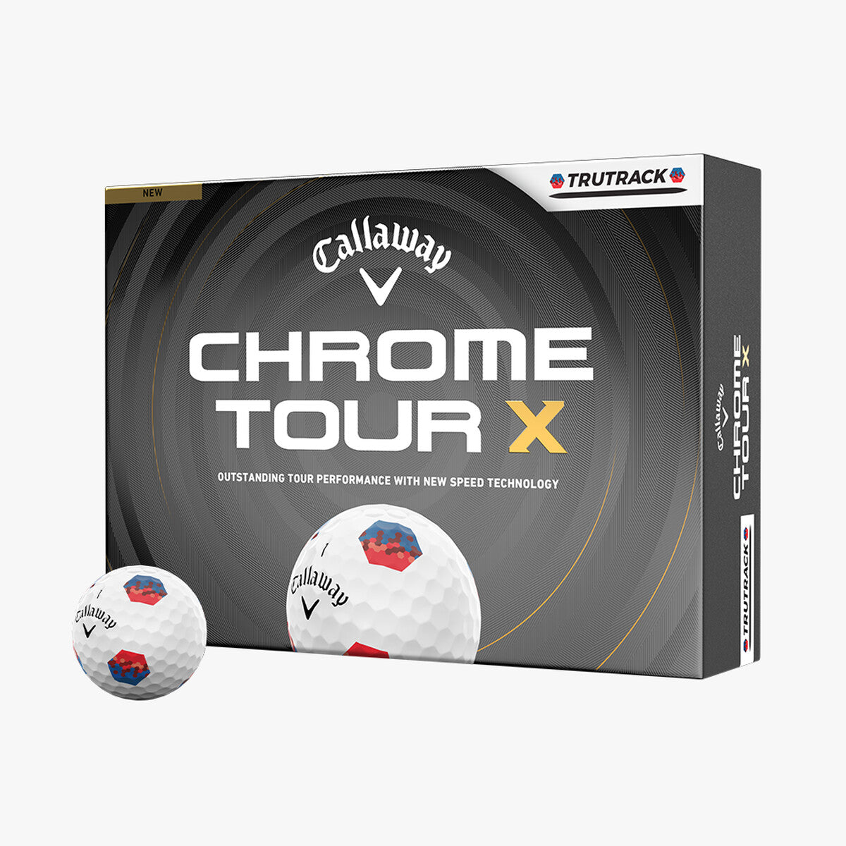 Callaway Chrome Soft TRUTRACK Golf Ball 26'