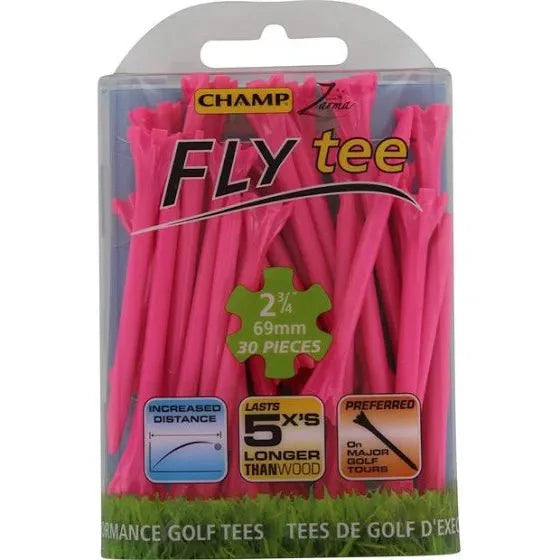 Champ FLYtee™ Golf Tee 2 3/4"- 30 Pack - Niagara Golf Warehouse GDF ACCESSORIES