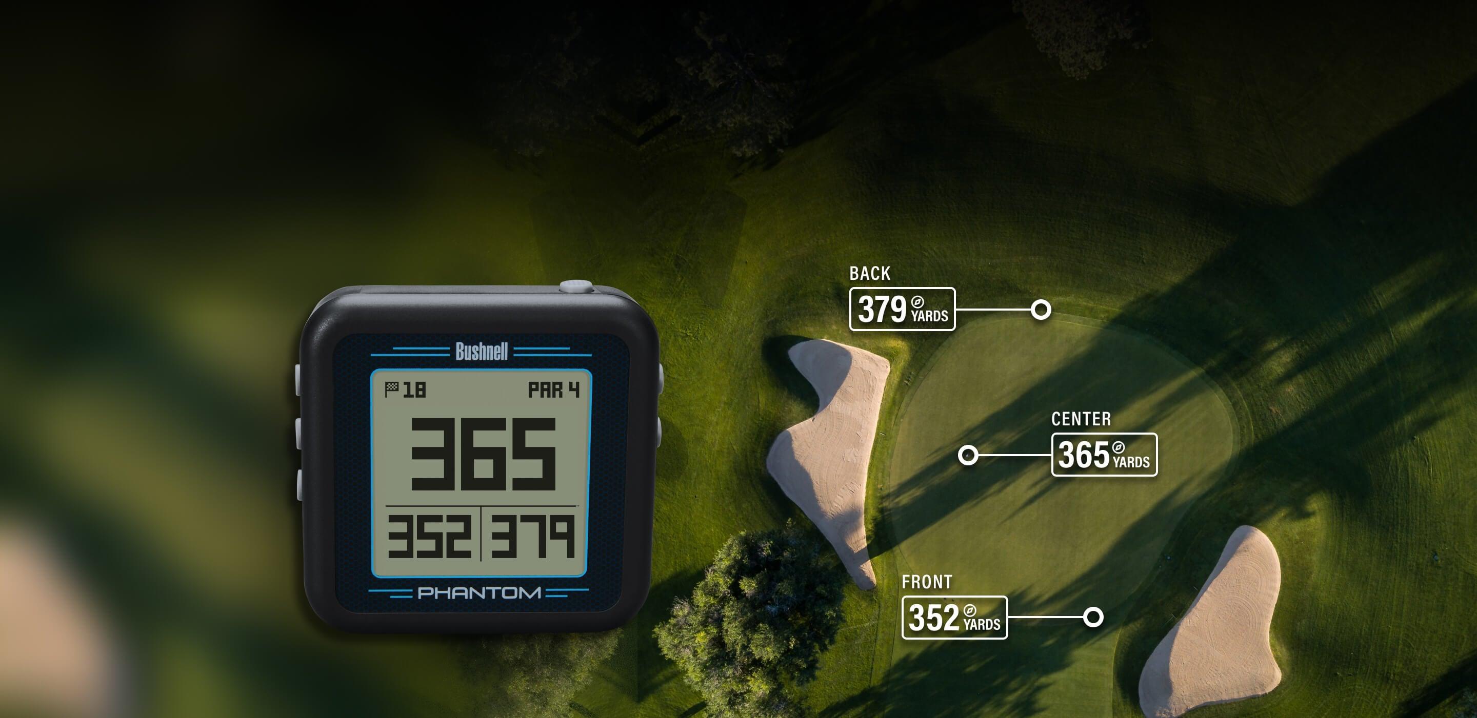  Phantom Golf GPS Pacific Golf Warehouse Bushnell Golf __label: SALE, bushnellgolf, distance, golf tech, gps, Phantom Golf GPS, rangefinder, tech, technology