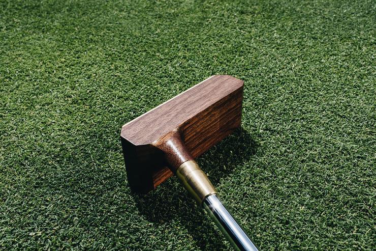  Greenwood - Brown Sugar Walnut Putter Pacific Golf Warehouse Greenwood __LABEL: CANADIAN, __label: NEW, greenwoodputters, Putters, Wooden
