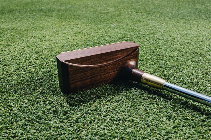  Greenwood - Brown Sugar Walnut Putter Pacific Golf Warehouse Greenwood __LABEL: CANADIAN, __label: NEW, greenwoodputters, Putters, Wooden